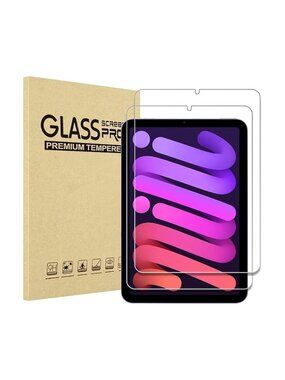 iPad Mini 6 (8.3") Tempered Glass Screen Protector (2-Pack) – NEW